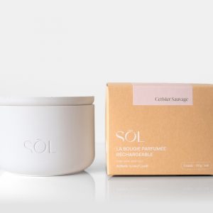 Grande bougie rechargeable Cerisier Sauvage