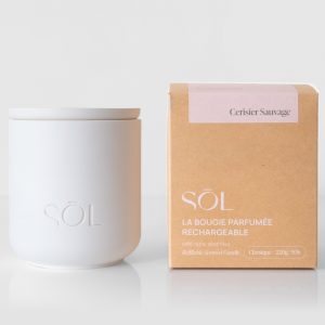 Bougie classique rechargeable Cerisier Sauvage