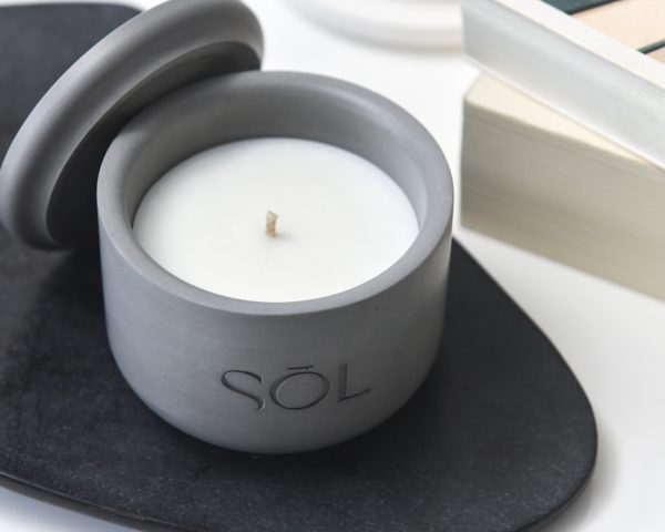 Petite bougie rechargeable Fraise & Rhubarbe – Image 3