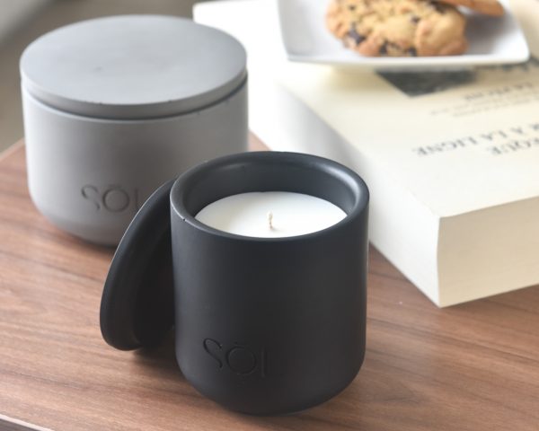 Grande bougie rechargeable Madeleine Gourmande – Image 4