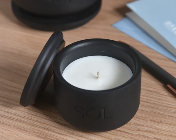 Petite bougie rechargeable Latte Macchiato – Image 4