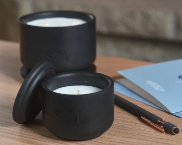 Petite bougie rechargeable Cognac & Williams – Image 3