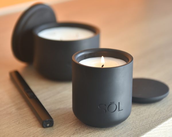 Bougie classique rechargeable Cognac & Williams – Image 4